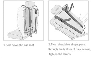 Auto Child Safety Seat Simple Car Portable Seat Belt marnetic