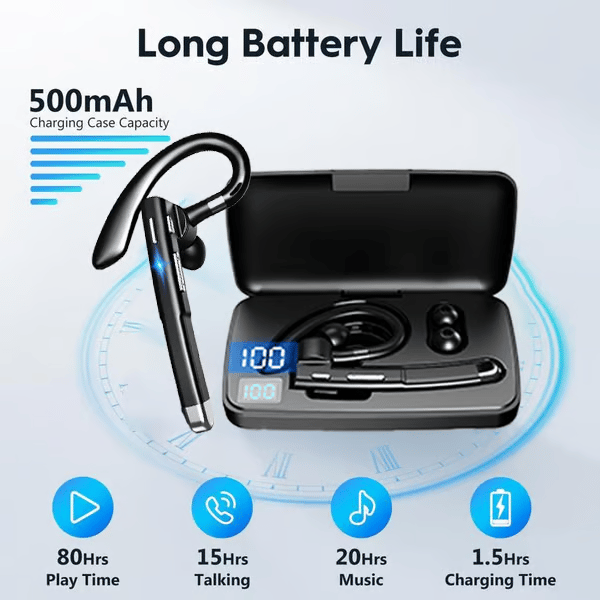 TalkMax - 80H Playtime Bluetooth Trucker Headset