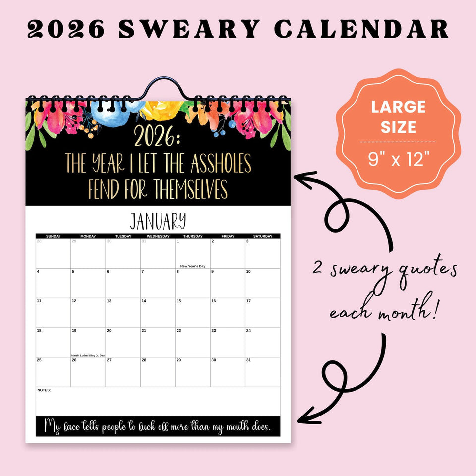 ChaosQueen – Relatable Women’s Calendar