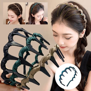 CrownPearl – Retro High Skull Headband