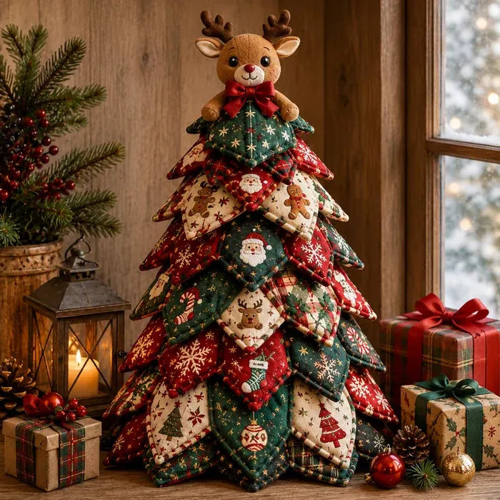 MerryStitch – Handmade Tabletop Christmas Tree Kit