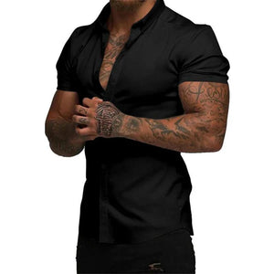 StrideFit – StretchTech Slim Shirt for Work & Workout