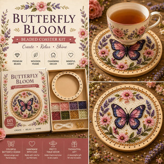ArtiGlow – Diamond Mosaic Coaster Set