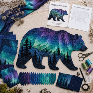 SkyStitch – Northern Lights Patchwork Kit