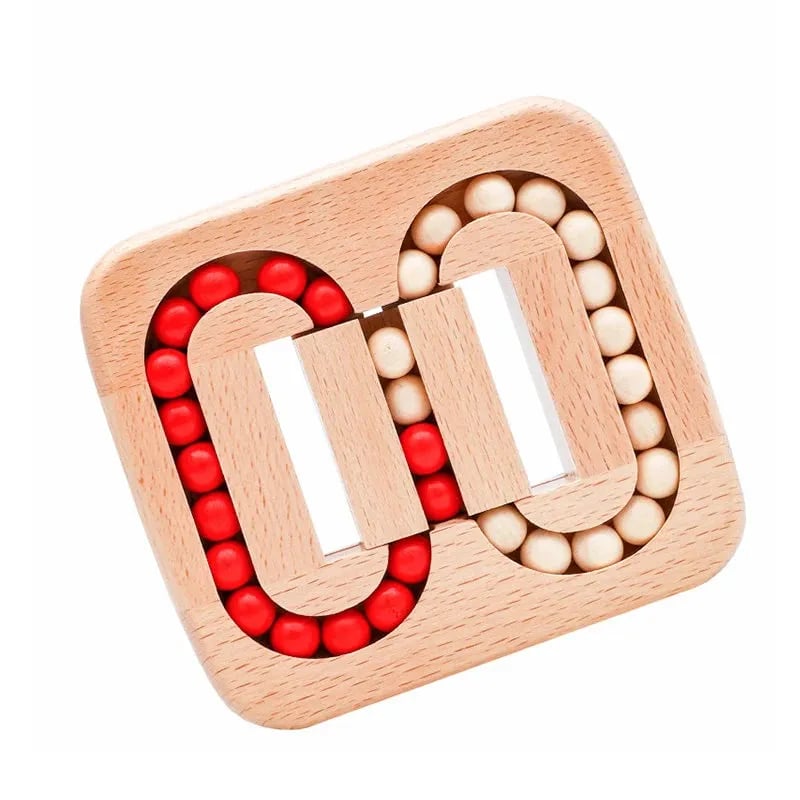 BeanMaze - Wooden Rotating Brain Toy