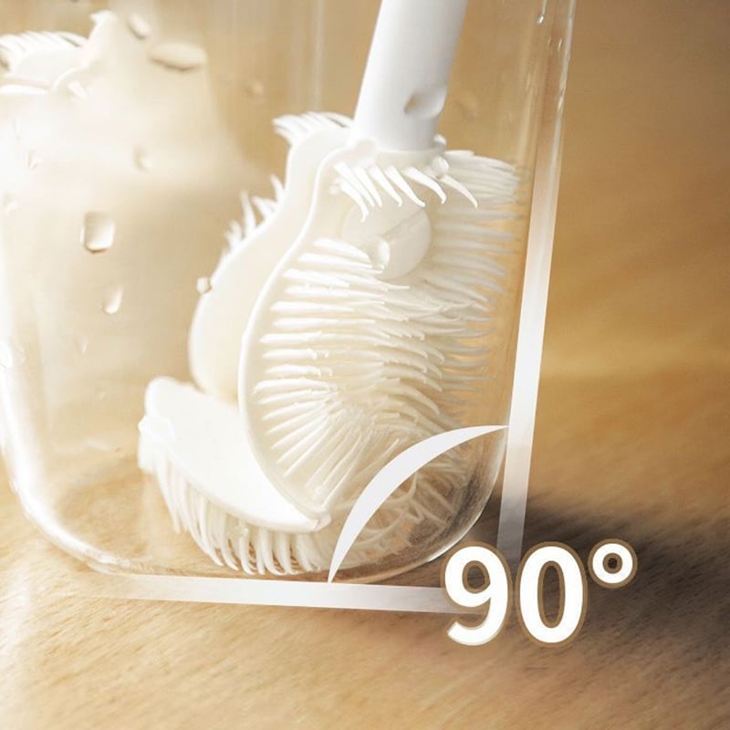 PureBristle - Durable Silicone Bottle Cleaner