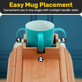 CouchSip – Wooden Sofa Cup Holder