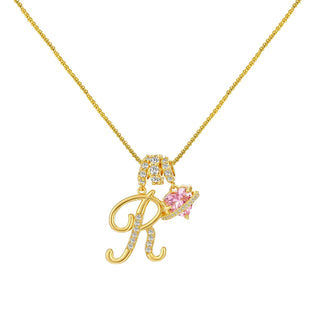 InitialGlow – Personalized Letter Necklace
