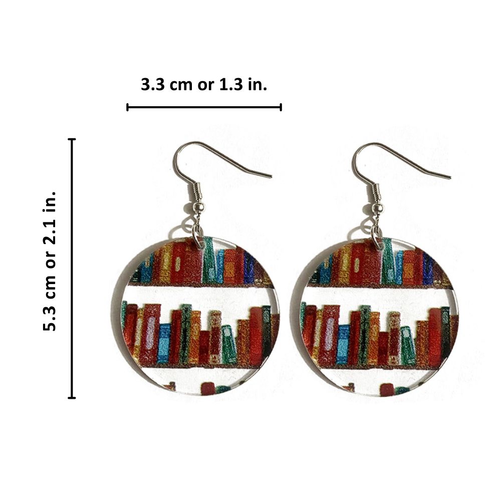 PageTurner – Cute Literary Earrings