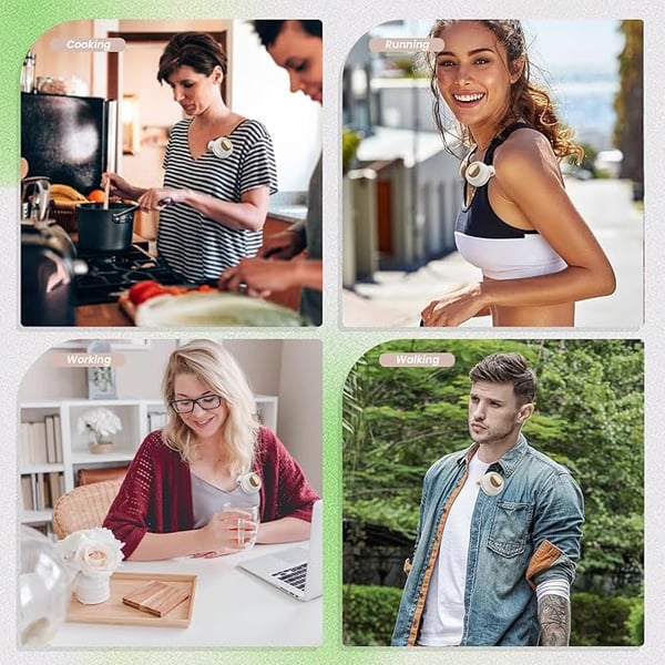 BreezeMute – Portable Silent Bladeless Mini Fan