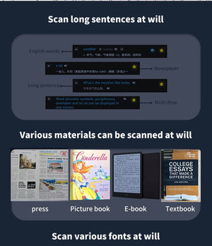 112 Languages Translation Scanning Reading Pen marnetic