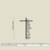 DivineHaven - Inspiring Iron Wall Décor