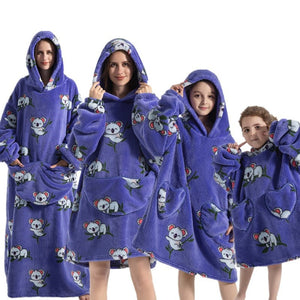 CozyCloud - Oversized Blanket Hoodie