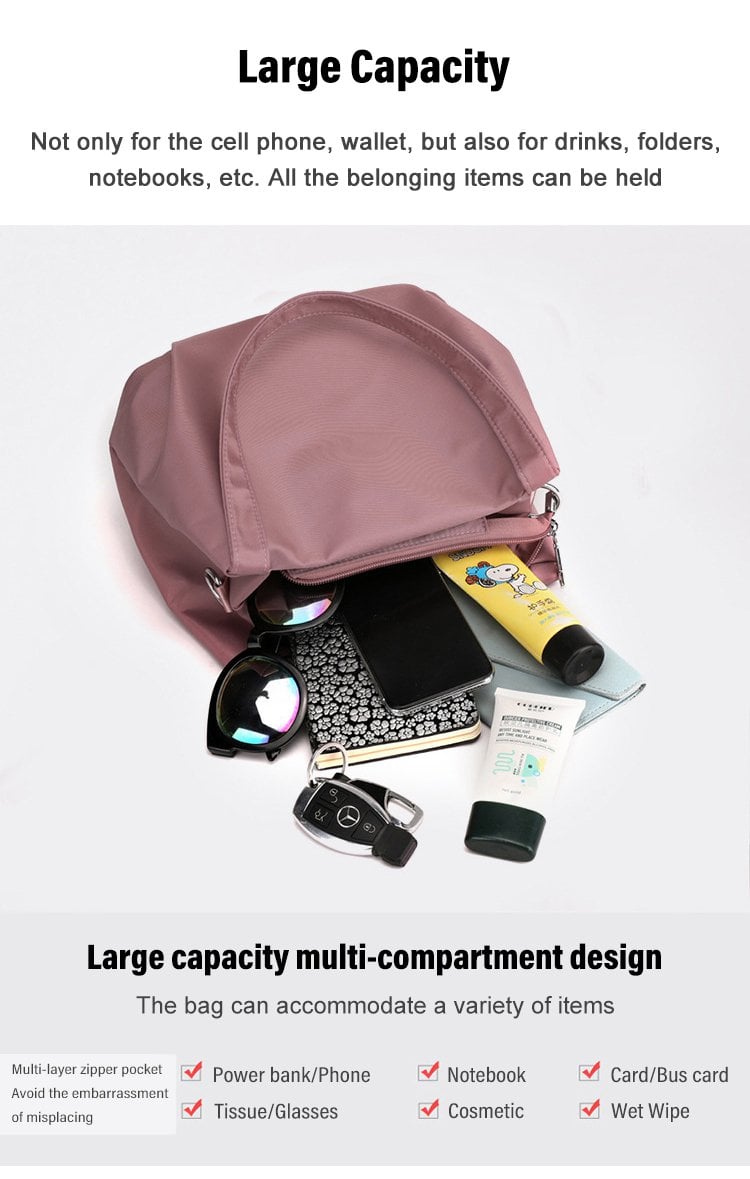 LUNIS - Everyday Companion Bag | Sleek, Soft & Spacious