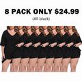 8-PACK (Black)