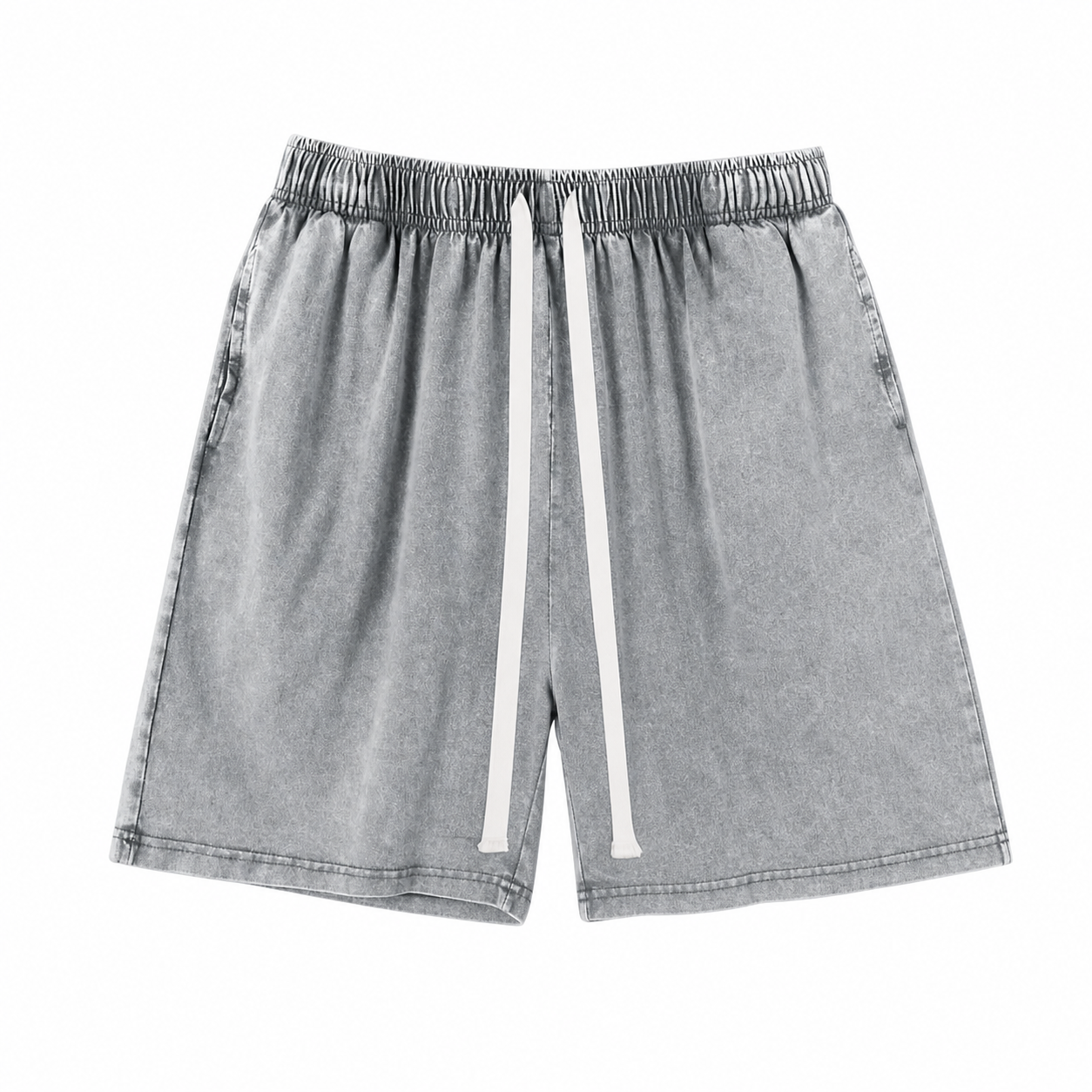 RetroFlex – Vintage Washed Athletic Sweat Shorts