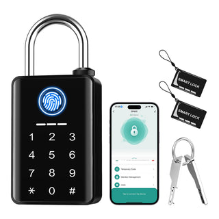 GateShield – Premium Fingerprint Security Gate Lock