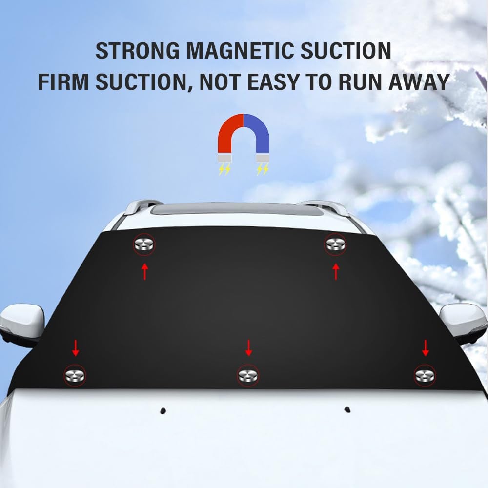 WinterArmor – Upgraded Magnetic Windshield Cover