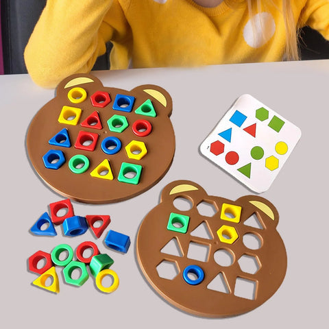 ShapeWise – Montessori Wooden Shape Matching Puzzle Game