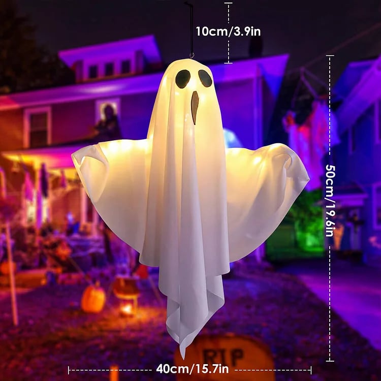 MysticGlow - Halloween Enchanted Ghost Chandelier
