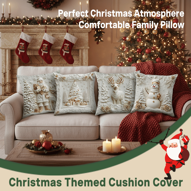 FestiveCozy – Christmas Cushion Cover