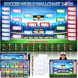 GoalWall – 2026 World Cup Poster Set