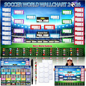 GoalWall – 2026 World Cup Poster Set