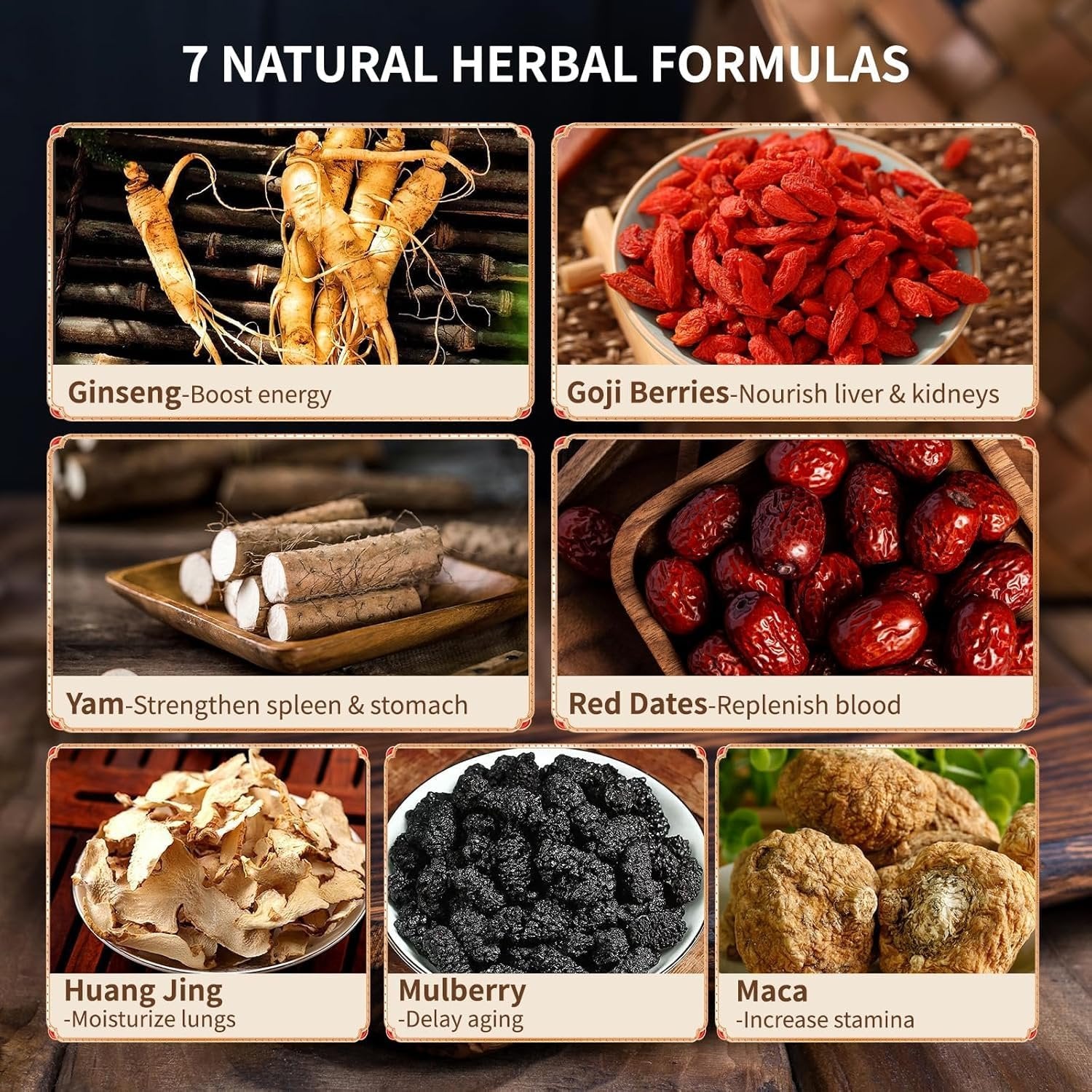 HerbaVive – Ginseng & Mulberry Tea