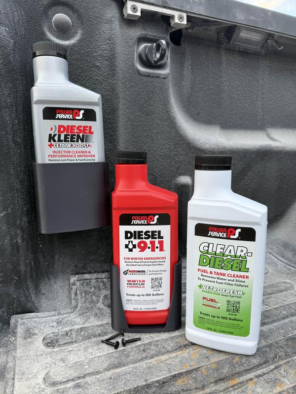 DieselDock Pro - UV-Resistant Additive Holder with Strong Grip