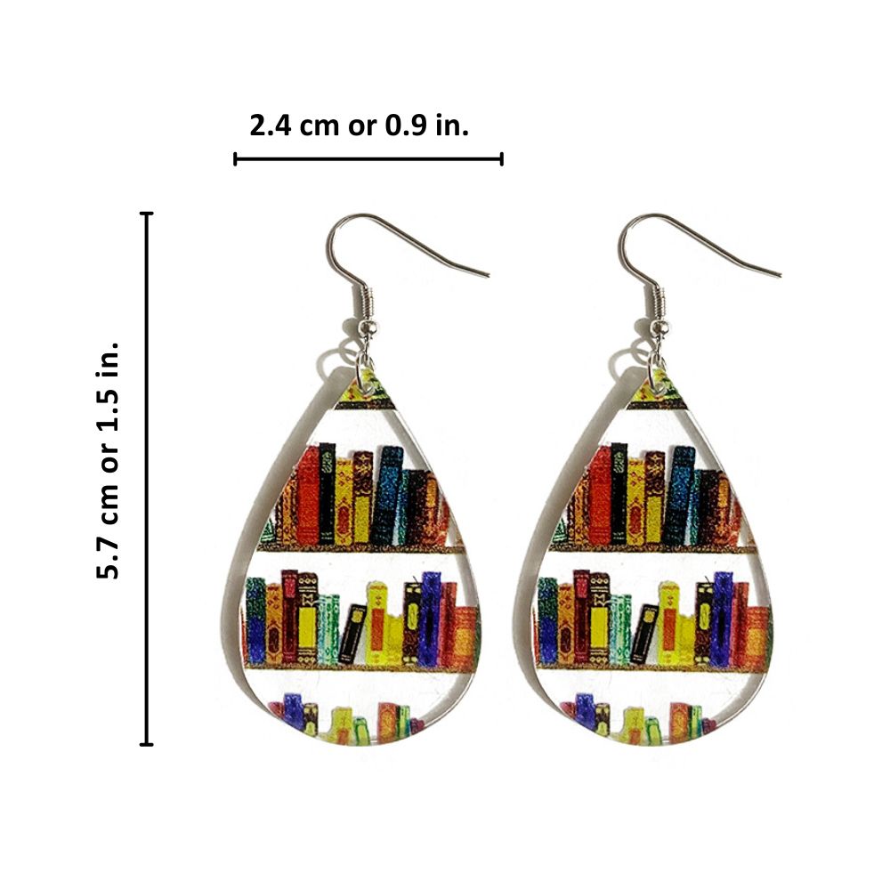 PageTurner – Cute Literary Earrings