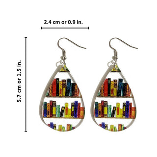 PageTurner – Cute Literary Earrings