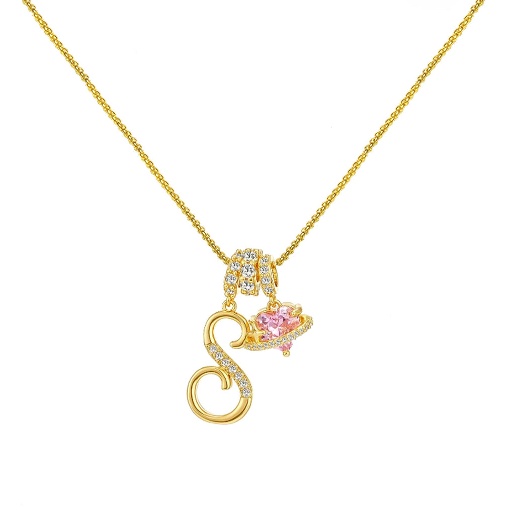 InitialGlow – Personalized Letter Necklace
