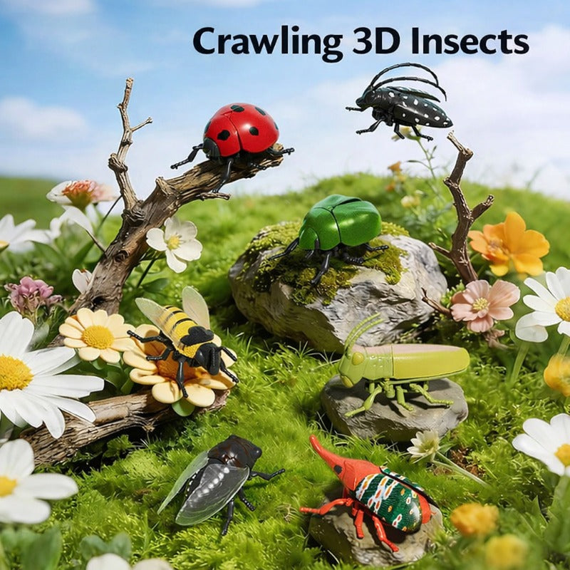 GlowCrawl – Interactive STEM Insect Discovery Toy Set