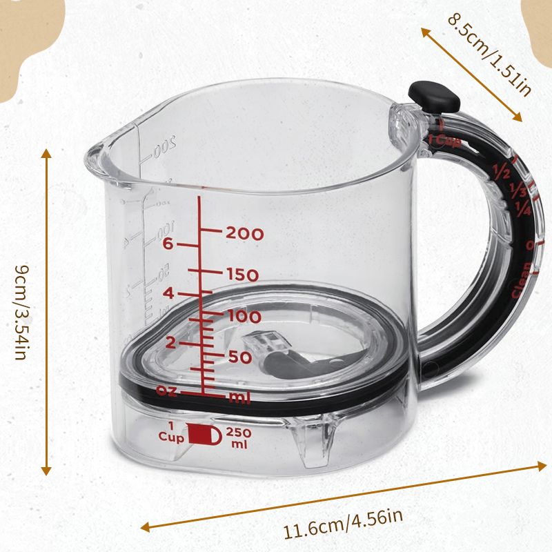 Fyntra | Heat-Resistant Measuring Cup