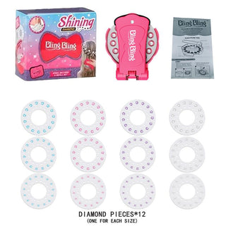 SparkleLocks – Glitter Diamond Hair Gem Set