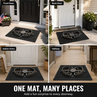 TrapGuard – 3D Bear Trap Illusion Doormat