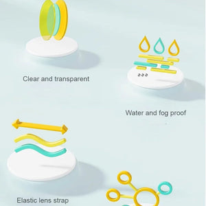AquaView | Wide-Lens Waterproof Swim Goggles