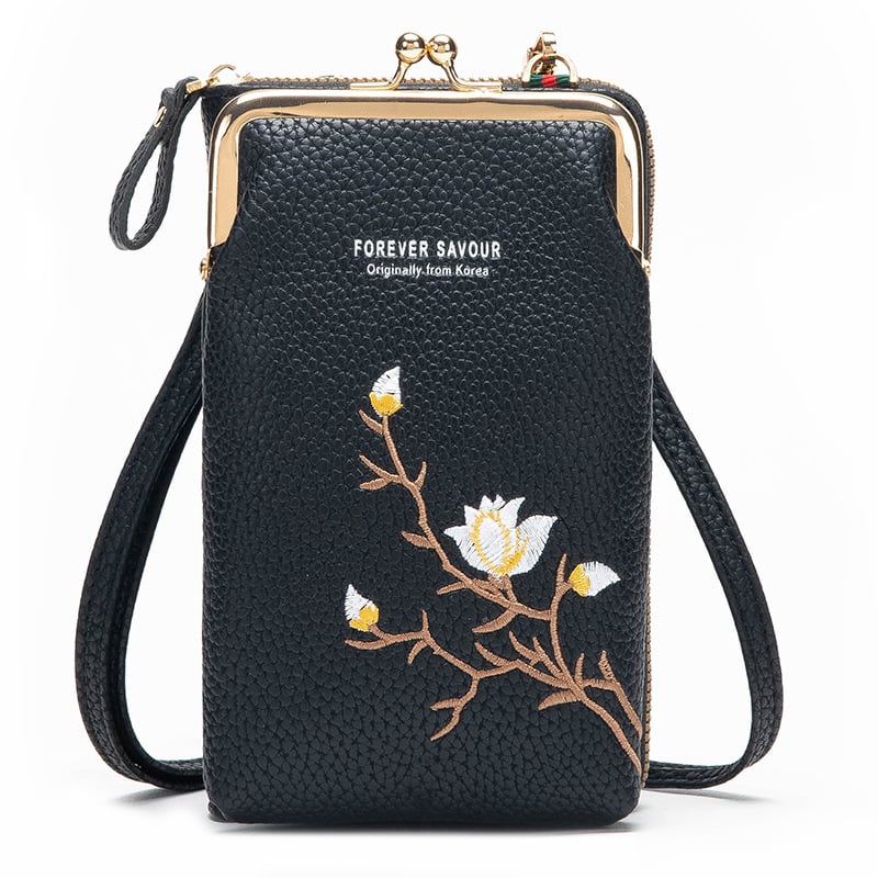 UrbanChic - Women’s Crossbody Wallet & Phone Carrier