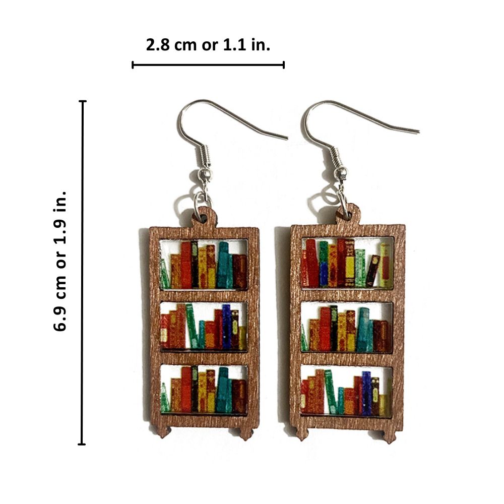 PageTurner – Cute Literary Earrings