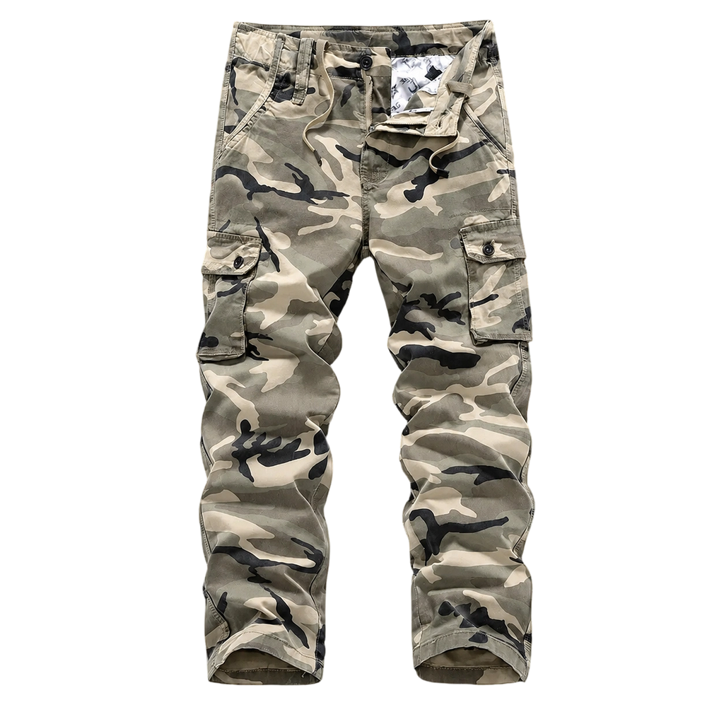 CamoForce – Men’s Multi-Pocket Outdoor Cargo Pants