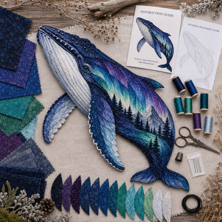 SkyStitch – Northern Lights Patchwork Kit