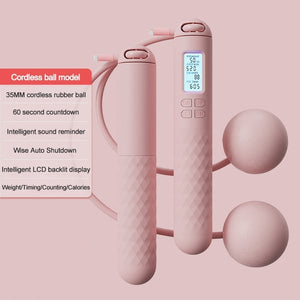 PulseFit - 2-in-1 Weighted Digital Jump Rope for Total Body Burn