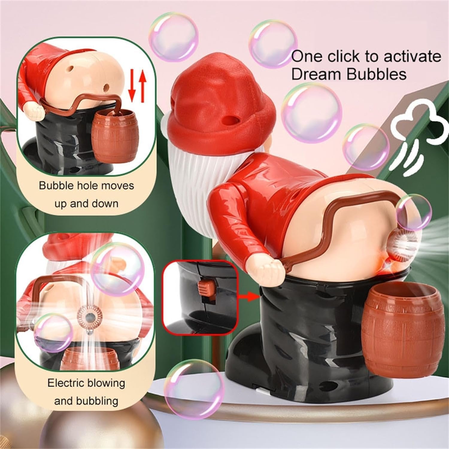 BubbleBlast - Santa Hilarious Fart Machine