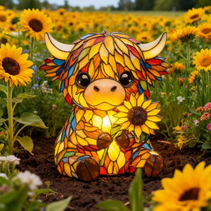 CowzyGlow - Highland Cow LED Night Light