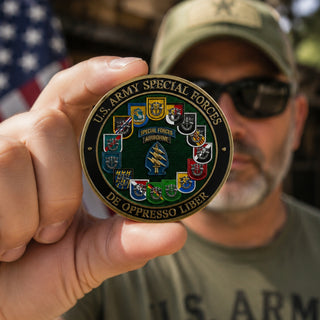 🗡️U.S. Army Special Forces Commemorative Coin（Gift box included）