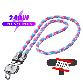 ChargeBand - Wearable 240W Fast-Charge Cable