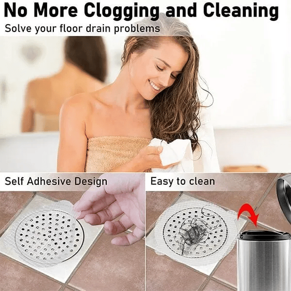 CleanFlow -  Disposable Floor Drain Stickers