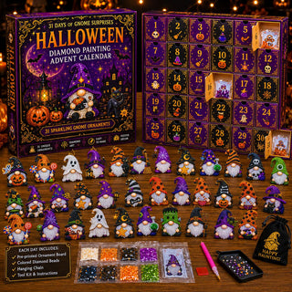 SpookySpark – Halloween Diamond Art Surprise Calendar