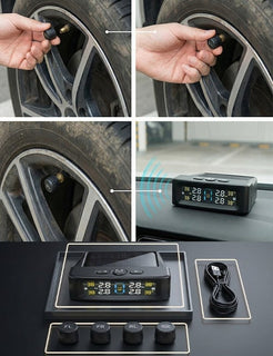 Solar Trailer Tire Pressure Monitoring System