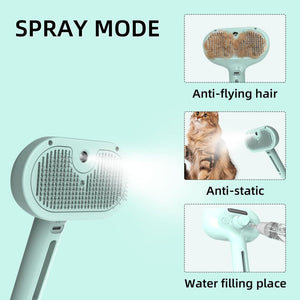 PawPuff – Gentle Spray Grooming Comb